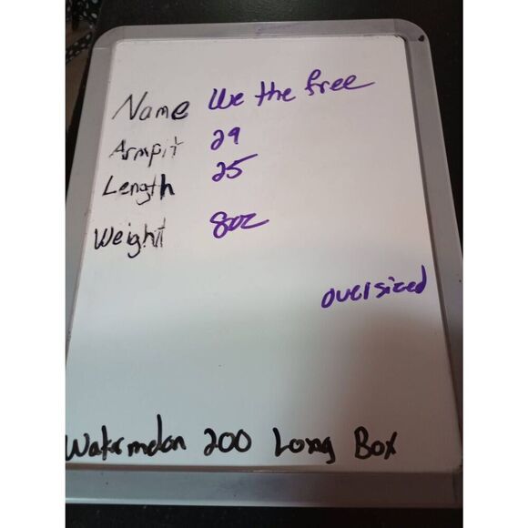 We The Free Shirt Ladies Small‎ Oversized Maroon Long Sleeve Boho - Picture 7 of 7